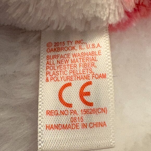 Kacey TY Beanie Boos Pink Koala 2015 Plush Stuffie (SKU: 249TO) - Picture 9 of 10